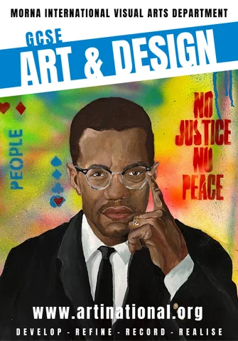 GCSE Art & Design course poster