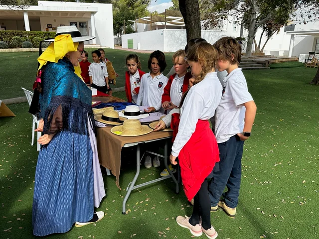 Traditional ball pagès dancing on Balearic Islands Day