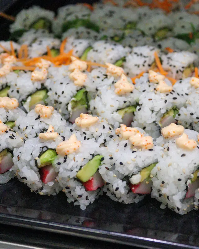 Sushi day in the dining room