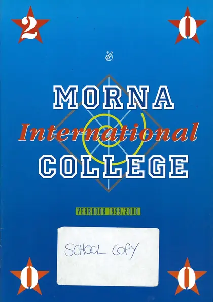 Morna Yearbook cover, 1999–2000