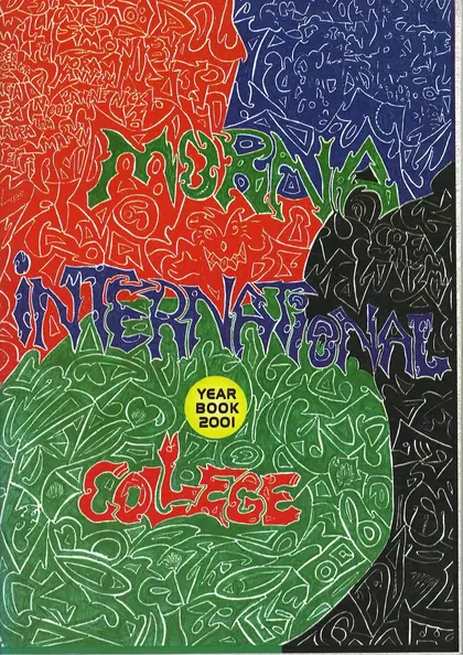 Morna Yearbook cover, 2001