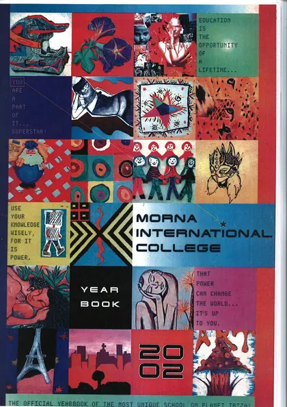 Morna Yearbook cover, 2002