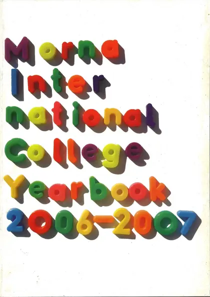 Morna Yearbook cover, 2006–07
