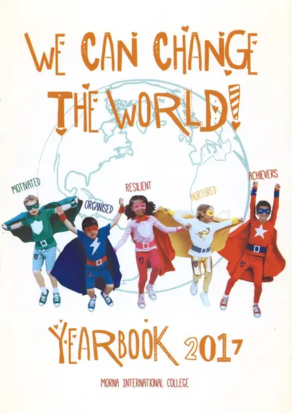 Morna Yearbook cover, 2017